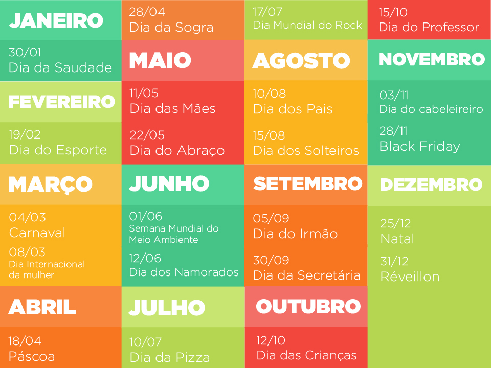 A importância do calendário de marketing para o sucesso da loja virtual